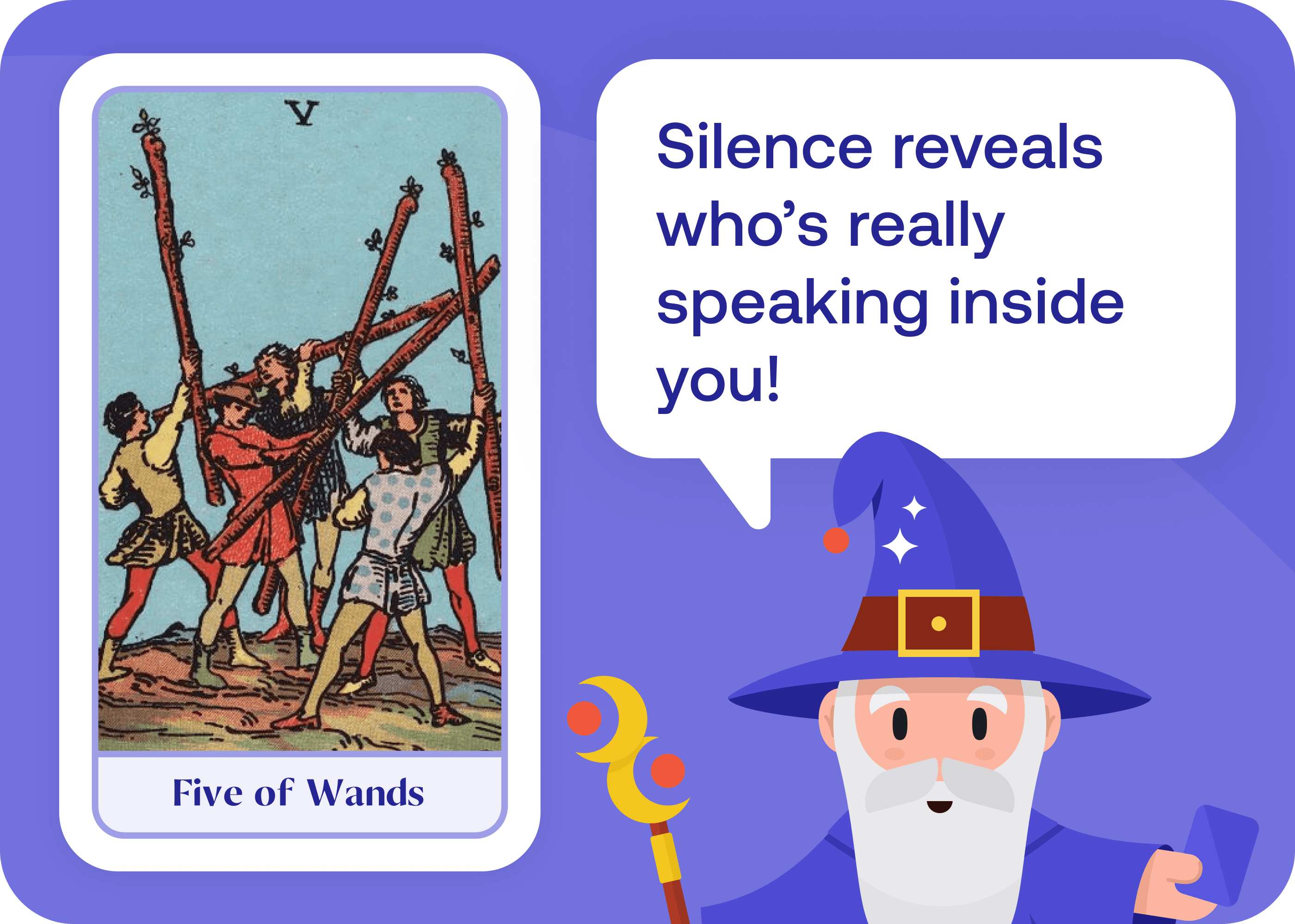 Five of Wands (5 of Wands)