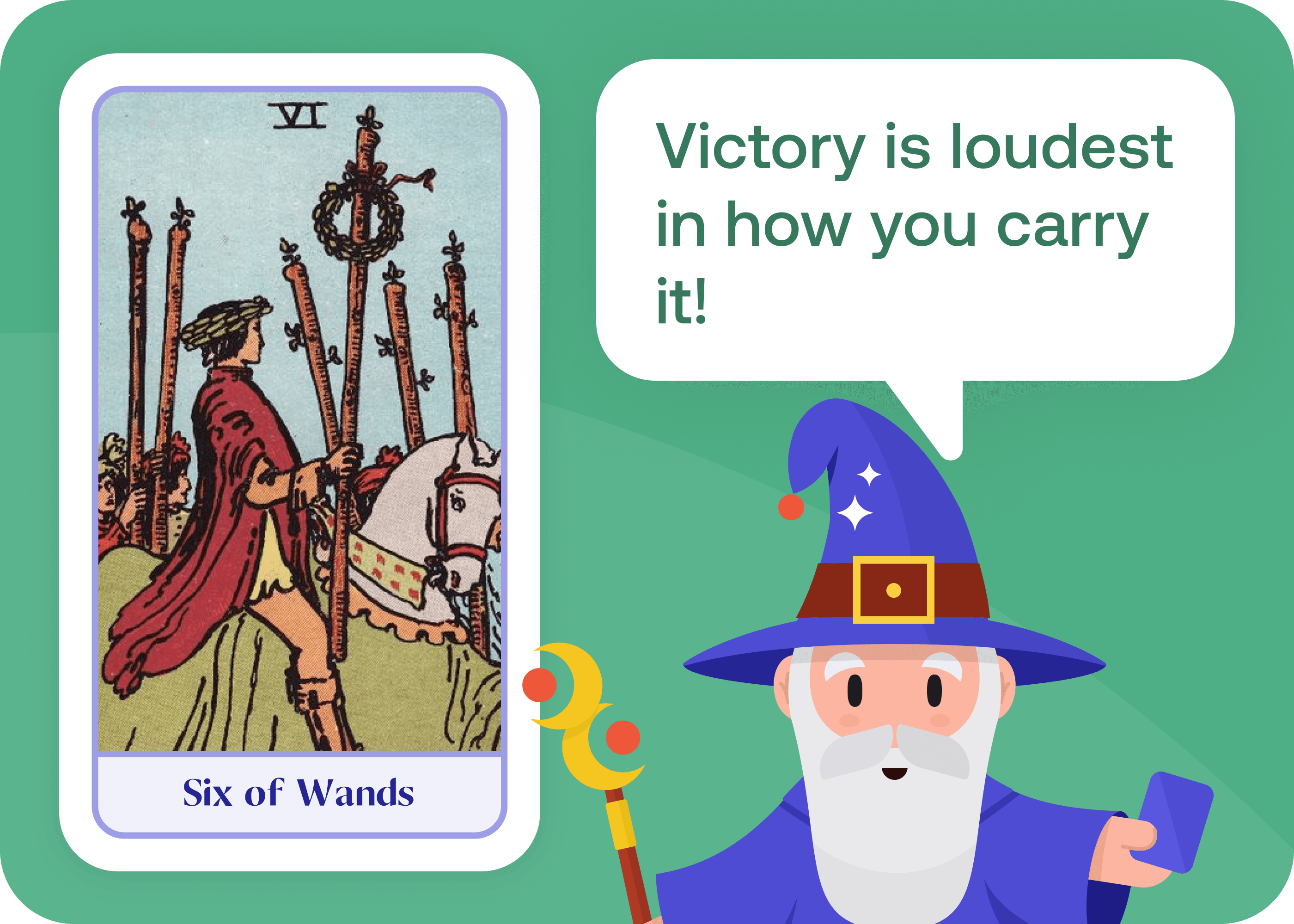 Six of Wands (6 of Wands)