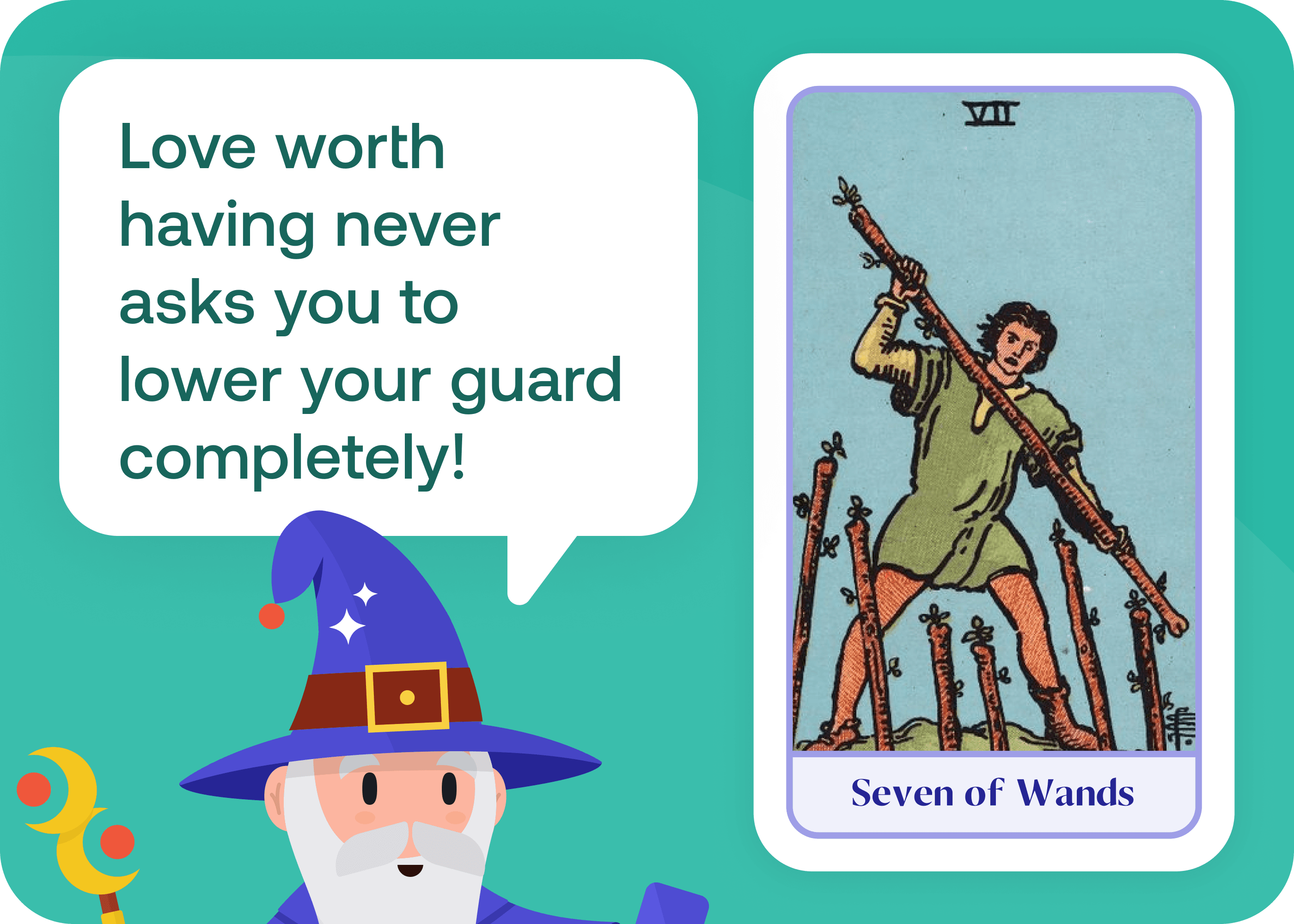 Seven of Wands (7 of Wands)