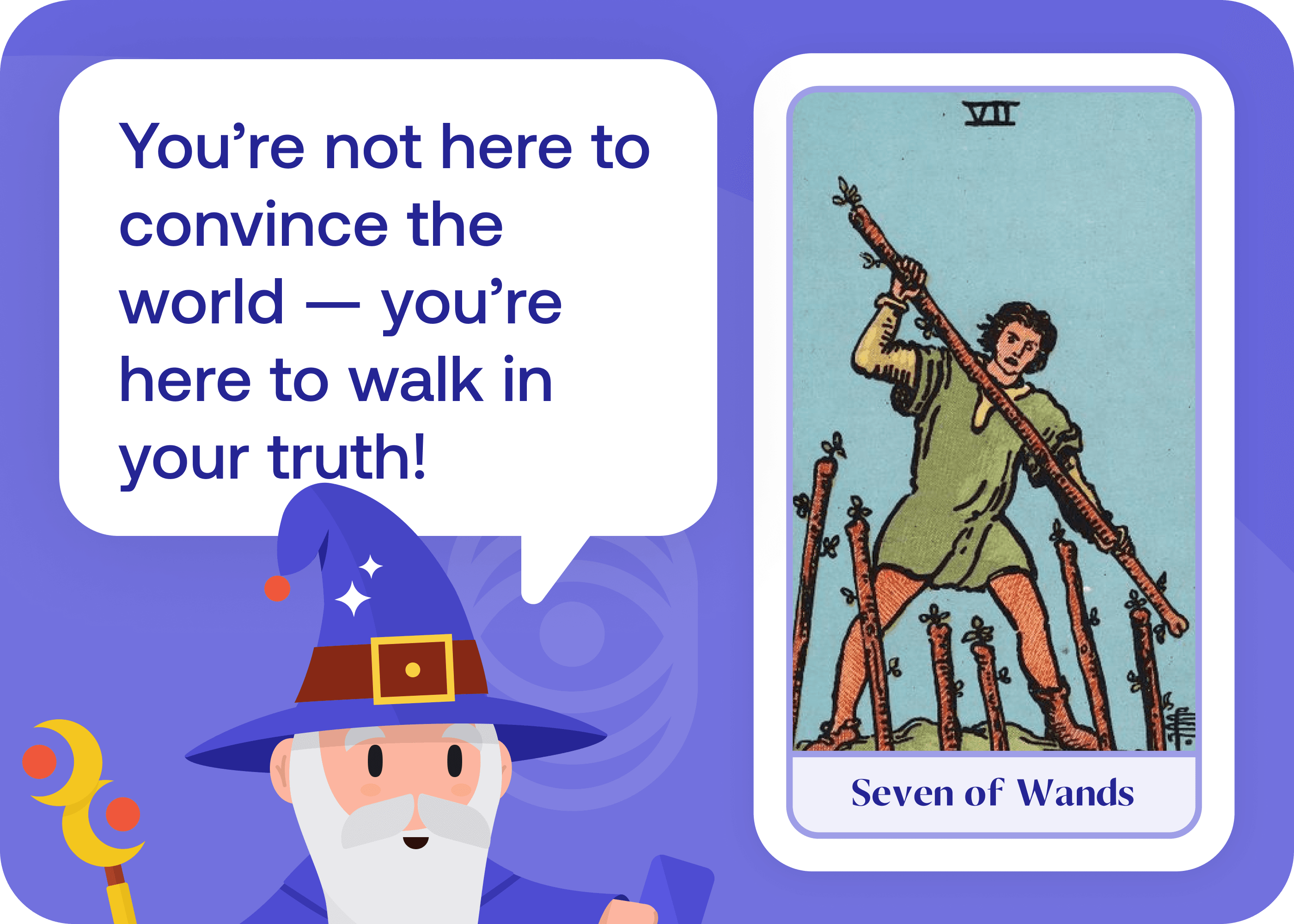 Seven of Wands (7 of Wands)