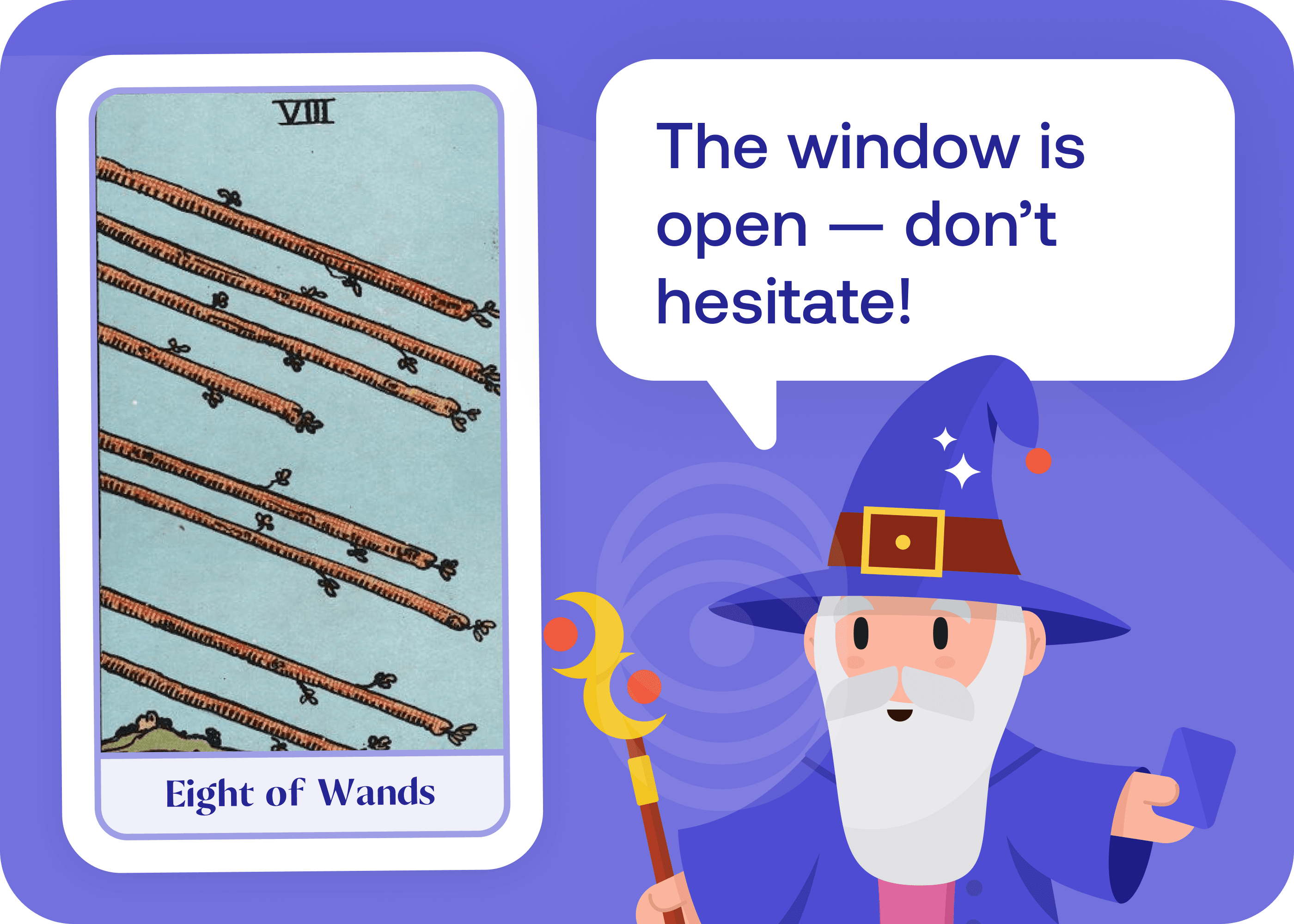 Eight of Wands (8 of Wands)