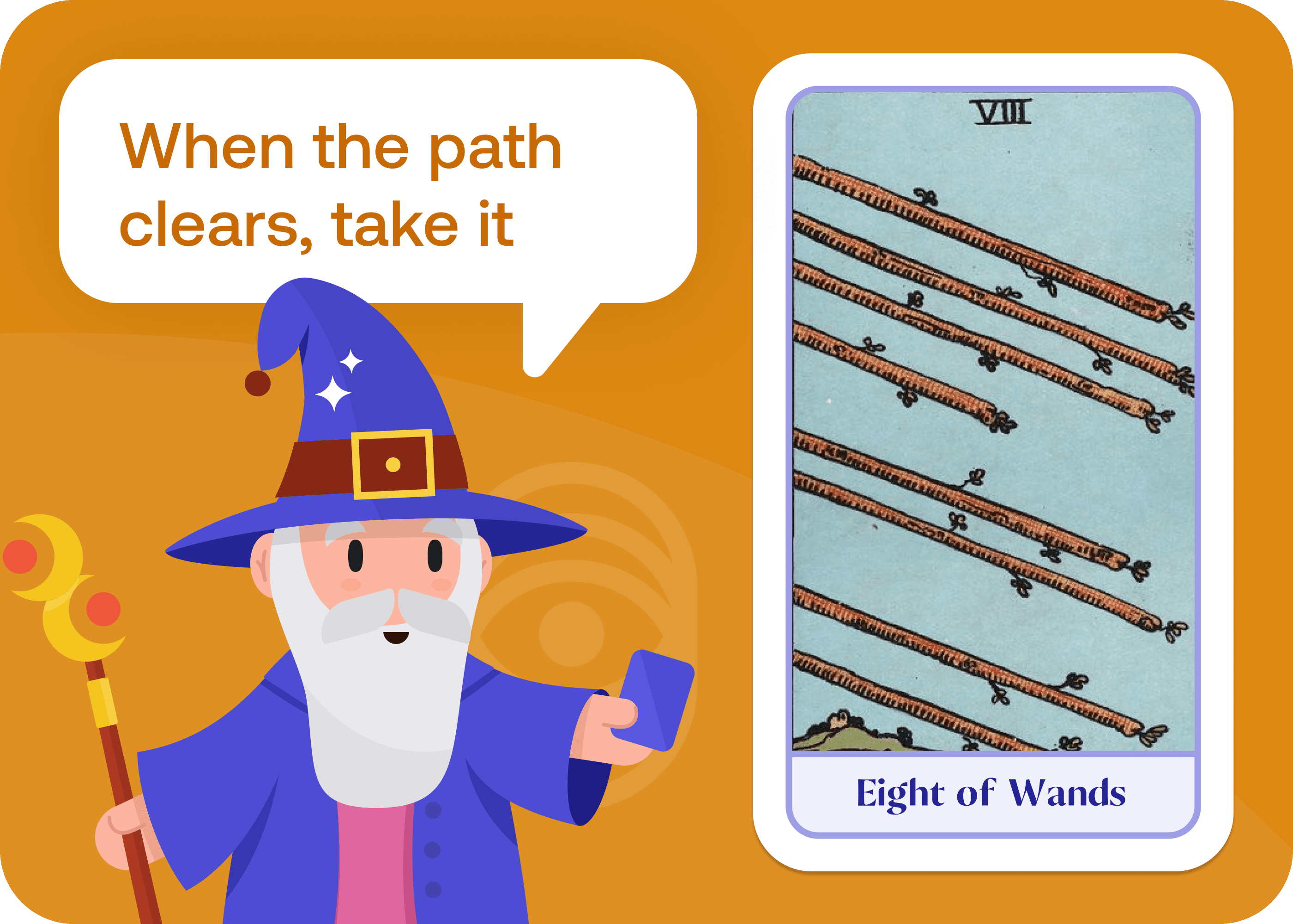 Eight of Wands (8 of Wands)