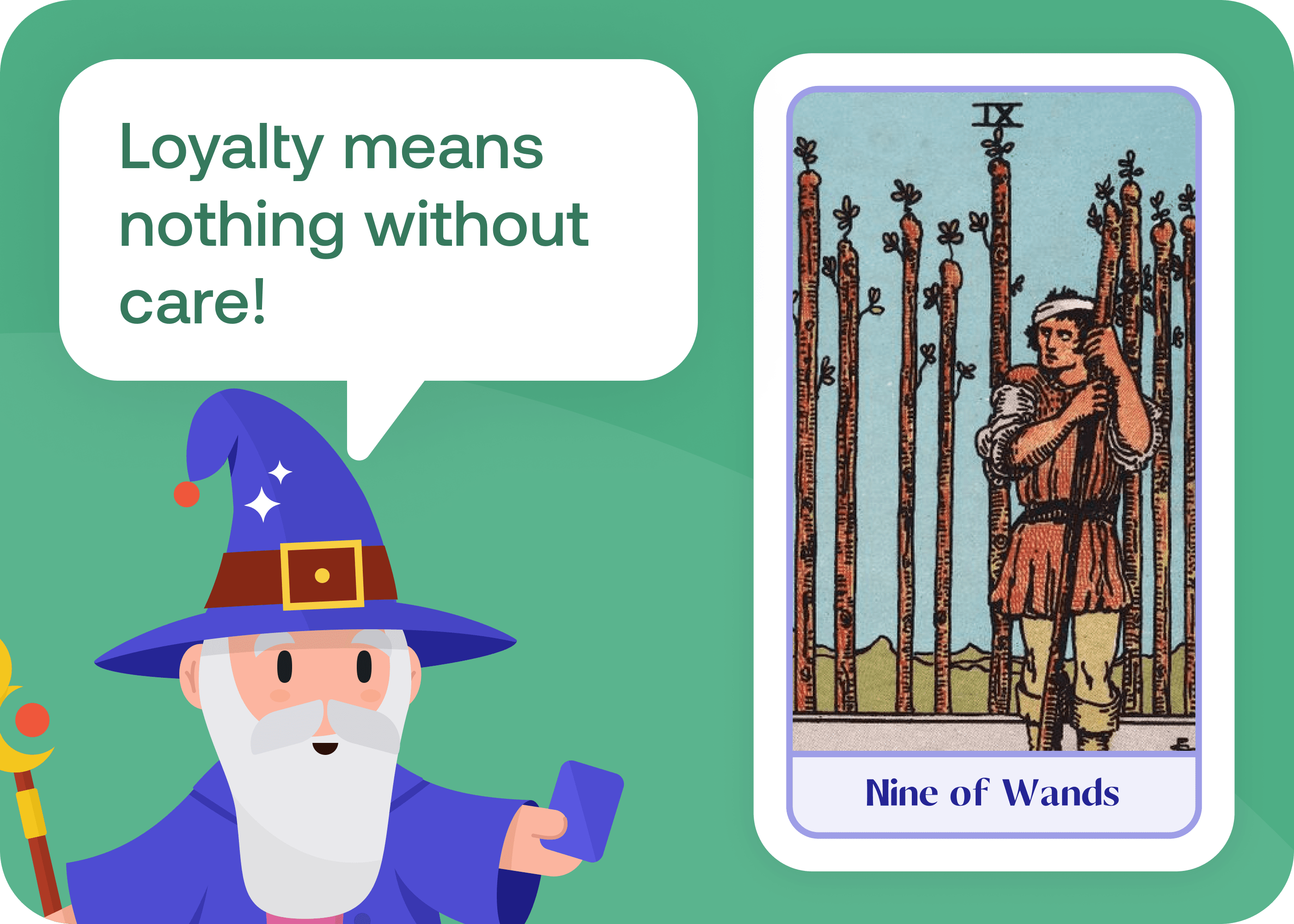 Nine of Wands (9 of Wands)