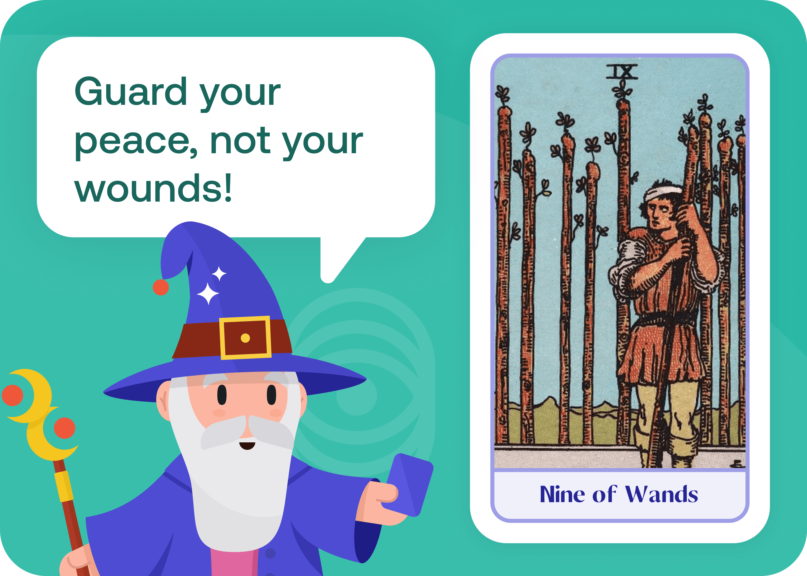 Nine of Wands (9 of Wands)